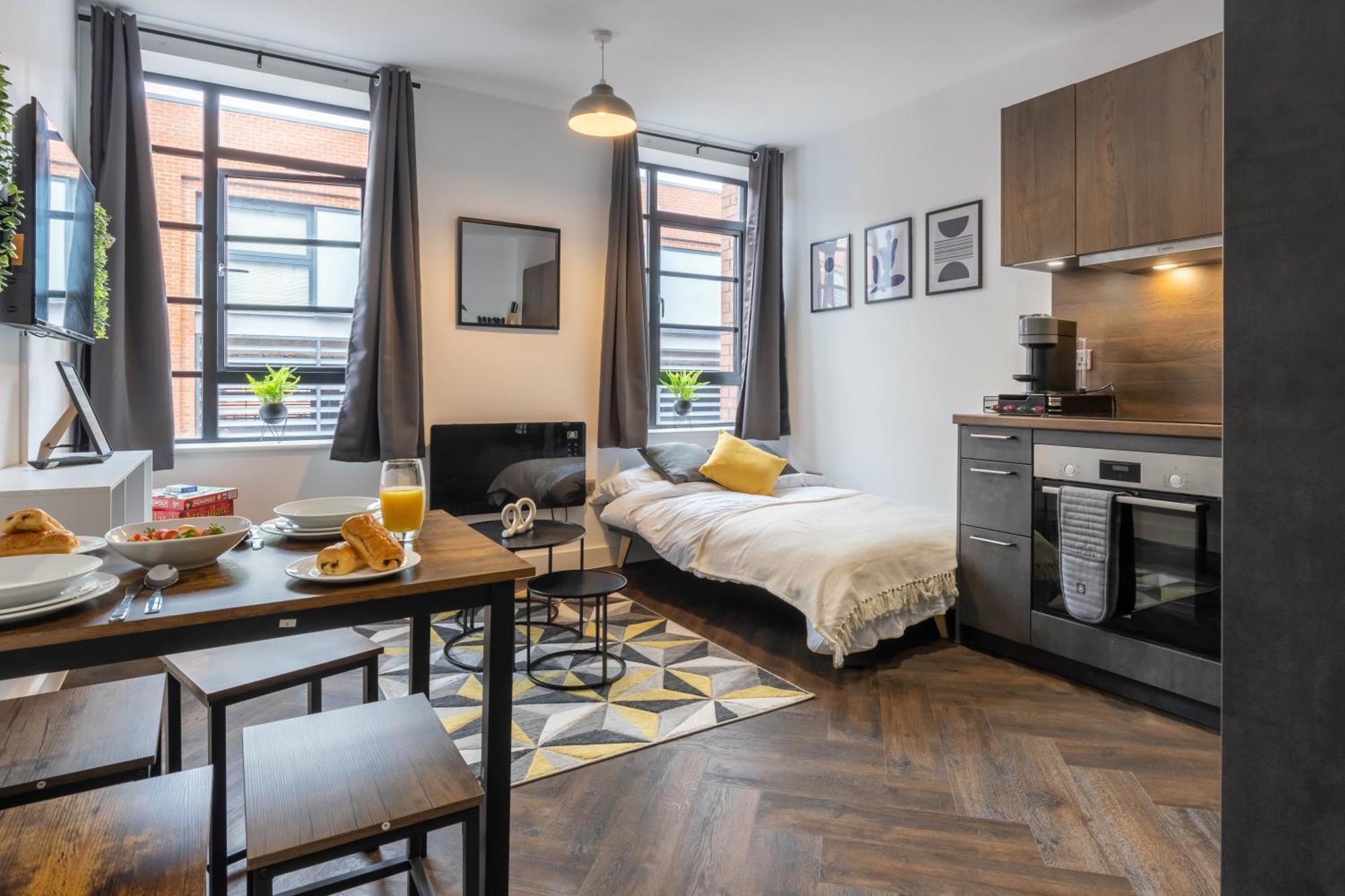 Luxury Apt, Centre, Contractors, Relocations Apartamento