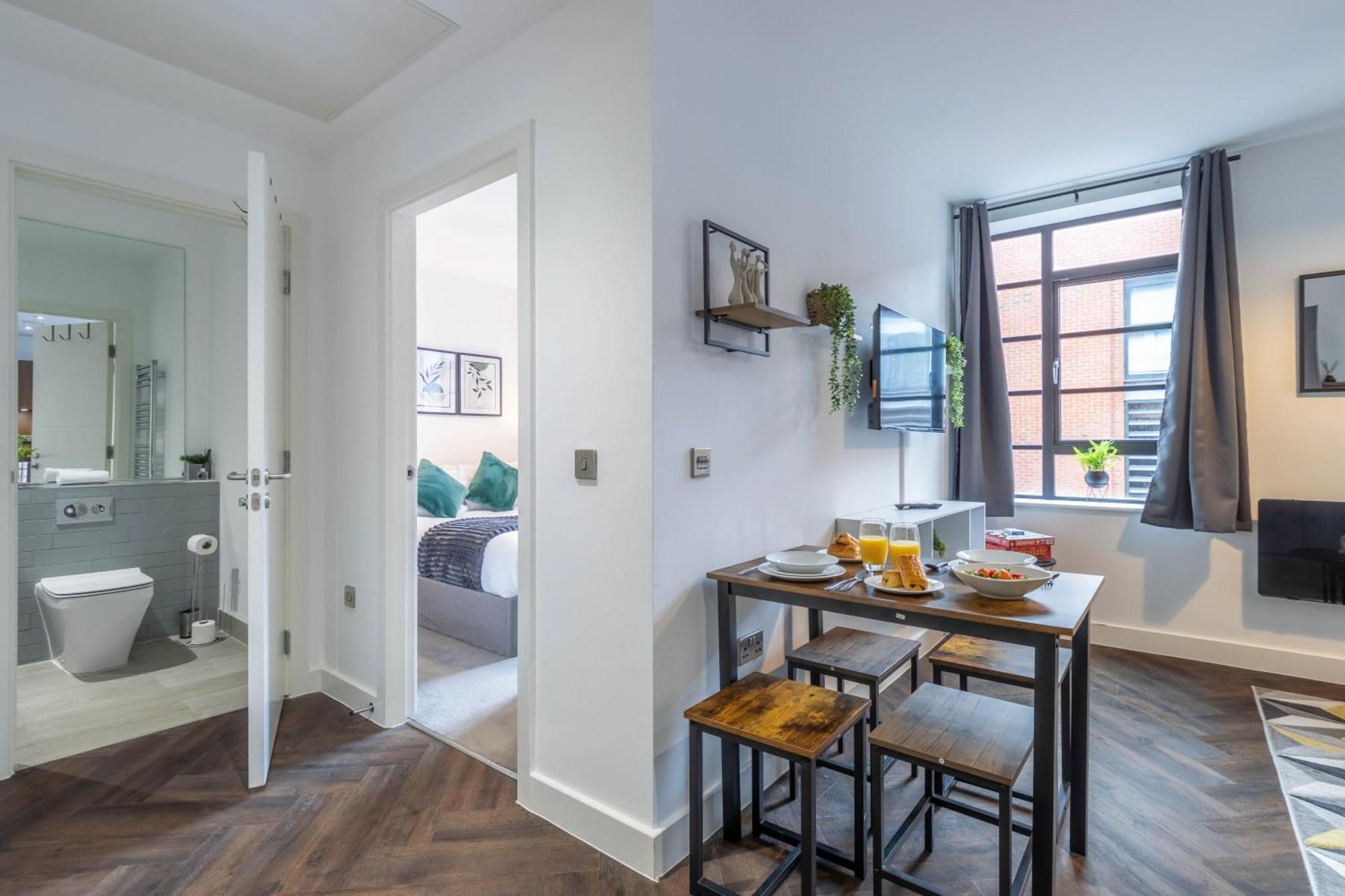 Luxury Apt, Centre, Contractors, Relocations Apartamento Birmingam