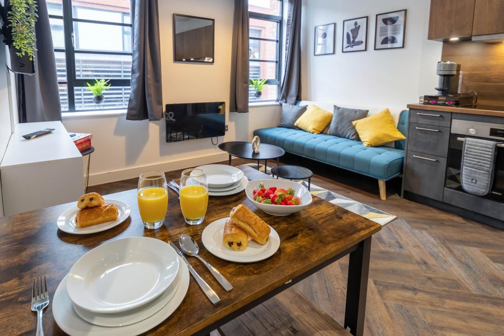 Luxury Apt, Centre, Contractors, Relocations Apartamento Birmingam